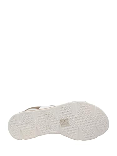 Sandales compensées Valleverde Blanc 32391 chaussure été confortable - 4