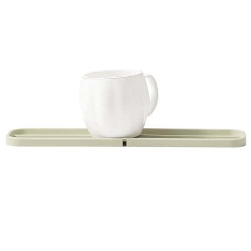 シンクトレイ キッチンカウンター - 折りたたみ式速乾スポンジホルダー | キッチンシンク 収納 スポンジトレー,ボトル カップ 食器 テーブルウェア カウンター バスルーム ホームデコレーション アパートメント 農家風 寮向け