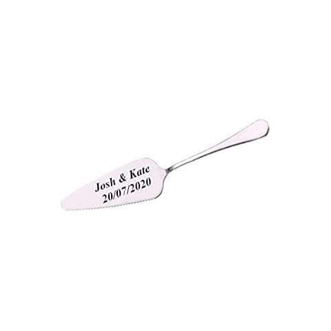 Engraved Wedding Cake Server for Special Occasions Cover