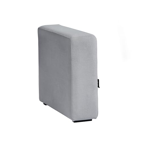 Image of QHITTY Single Side Armrest for Sectional Modular Couch, 1 Piece Armrest /Backrest Module for Modular Couch Sectional Sofa, Grey