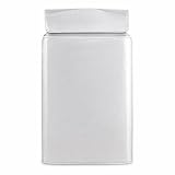 JISADER Toplader-Waschmaschinenabdeckung, Silber, XL