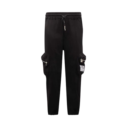 Pantalone Tuta Uomo Comme Des Fuckdown 4746AS noir en coton confortable