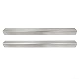 [Ensemble de deux pièces et tailles] Le colis contient 2 bandes ioniques argentées de type manchon de tiroir, disponibles en 27,9 cm, 43,2 cm et 58,4 cm pour plusieurs portes d'armoire et tiroirs jusqu'à 190,5 cm d'épaisseur.