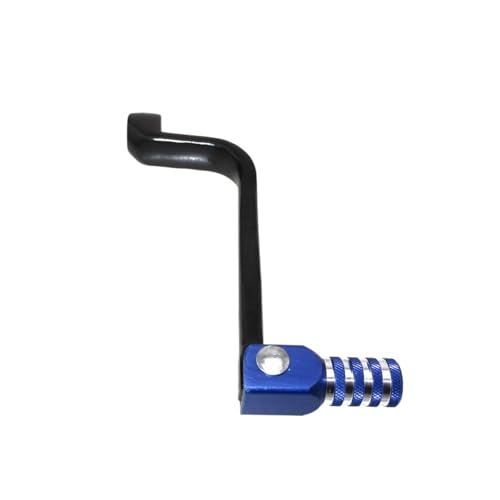 THUJMGH Klappbarer Passend Für Kawasaki KLX110 2005–2022, KLX110L 2010–2022, Für Suzuki DR-Z 110 2005(Blue)