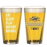 Amazon.co.jp: Kirin Ichiban Beer Glasses 16オンスPrime Brew日本