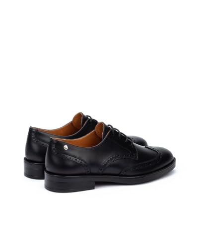 Flats Leather Puertollano for Woman Black3