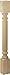 Laurey 90013 Decorative Reed Leg