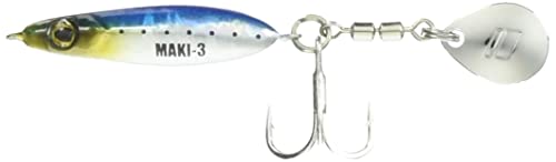 メジャークラフト ルアー マキジグ マイクロ ライトゲーム専用ブレード 3g イワシ(ケイムラ) MAKI-MIC 1枚目