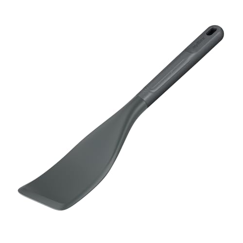 Zyliss E980236 Easy Lift Turner, Sustainable Wheatstraw/Silicone, Spatula for Cooking, Non Stick, Heat Resistant Silicone Head, Beluga Grey, 11.8" x 23.", Dishwasher Safe, 5 Year Guarantee by Zyliss - Used condition - US$7.95
