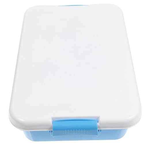 GARVALON Sandbox Boys and Girls Toy Storage Box Handheld Sand Tray Lid Airtight Portable Sandbox