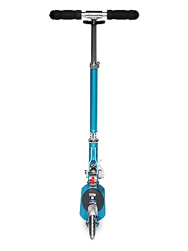 Micro Kickboard - Sprite Led, 2 Wheeled, Fold-To-Carry, Lightweight Swiss-Designed Micro Scooter With Light-Up Wheels For Children And Teens, Ages 6+, Ocean Blue #TOP5