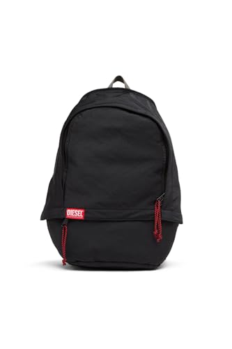 DIESEL Rave X Backpack, Sac à Dos Homme, Noir, Taille Unique