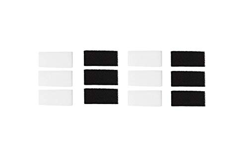 Ltwhome Compatible Replacement Filter Pads Set Suitable For Interpet Fish Pod Moon 39 Filter (Pack Of 12)