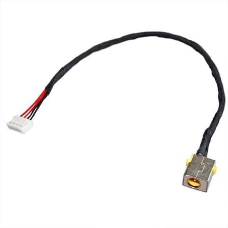 Image of Laptop DC Power Jack for Acer Aspire Aspire E5-575-5493, E5-523, E5-553, E5-575, F5-573, E5-575G Series Comes (Screwdriver kit)