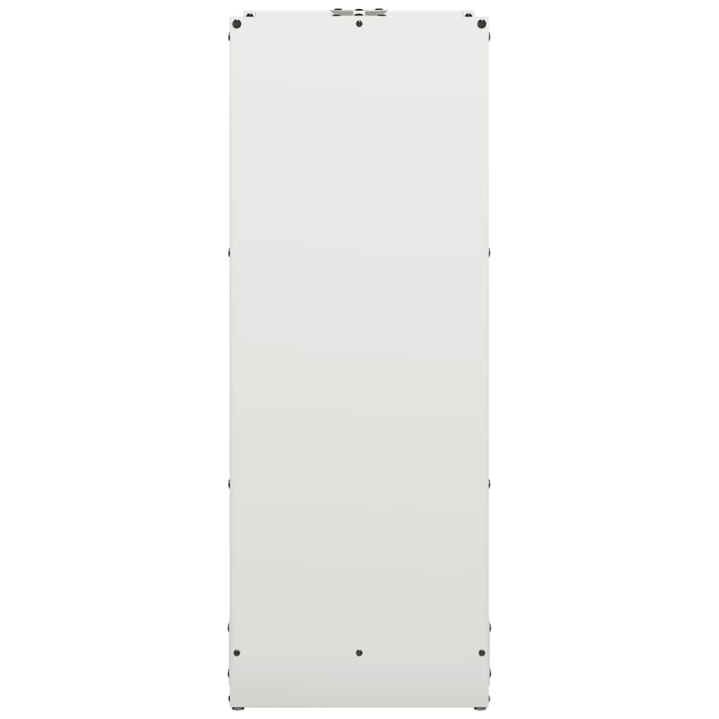 Genérico Leñero Blanco 40x30x80 cm Acero Laminado en frío,Casa y jardín,Accesorios para hornos de leña y chimeneas,Bolsas y Soportes de leña-864232