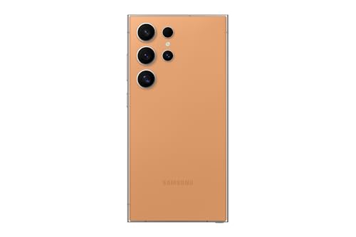 Image of Samsung Galaxy S24 Ultra 5G, US Version, 512GB, Titanium Orange - Unlocked (Renewed)