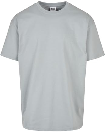 Urban Classics Men's Heavy Oversized Tee Wide Cut, Long Tee, Short Sleeves Shirt with Crew Neck, 100% Jersey Cotton (pack of 1)