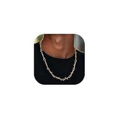 c.6mm-Gold Plated-Barbed Wire Chain