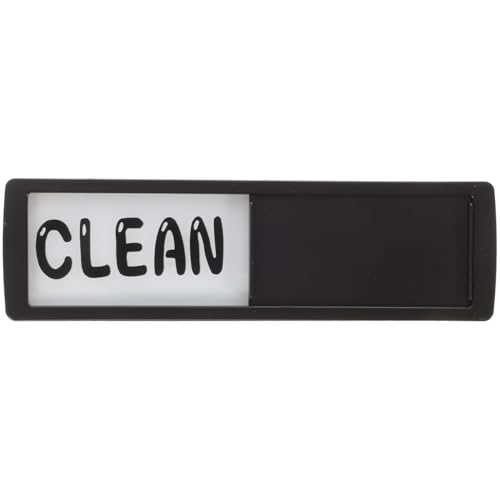 EXCEART Imán Indicador Limpio y Sucio para Lavavajillas y Lavadora Pantalla Acrílica y Pintura Abs, Fácil de Usar y Conveniente para Cocina en Casa
