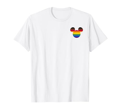T-shirt Mickey Rainbow vêtement Disney fierté multicolore pour homme et femme