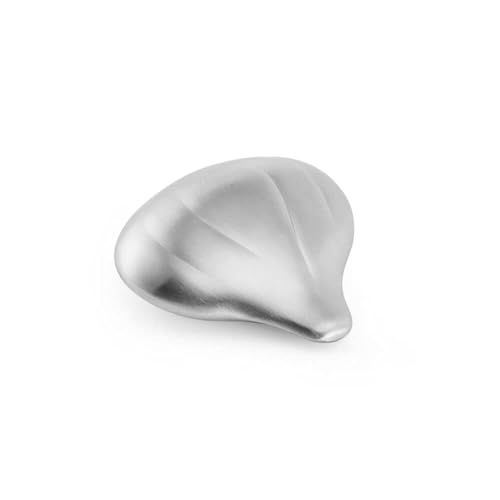 Amco Rub Away Bar, Stainless Steel Odor Absorber, Garlic Shaped - Dishwasher Safe Kitchen & Outdoor Essential for Garlic, Onion, Fishing, Hiking Odors - Natural Odor Remover