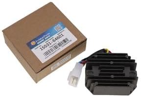 CARTEX 12V 6 Wire Voltage Rectifier Regulator 15531-64601 for FITS Kubota Tractor B1550 B1700 B2100 B2320 B2400 B2650 B3030 B3200 B3350
