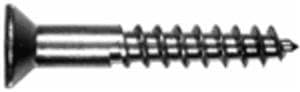 Hillman No. 8 x 1 in. L Phillips Flat Head Brass Wood Screws 100 pk