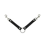 JILINWEI 犬用犬小屋ファン 吊り下げユーティリティストラップ Ryobi P3320ファンホルダー用 防水犬用クレートファンストラップ スイベルスプリングクリップ付き あらゆる犬小屋に適しています ブラック