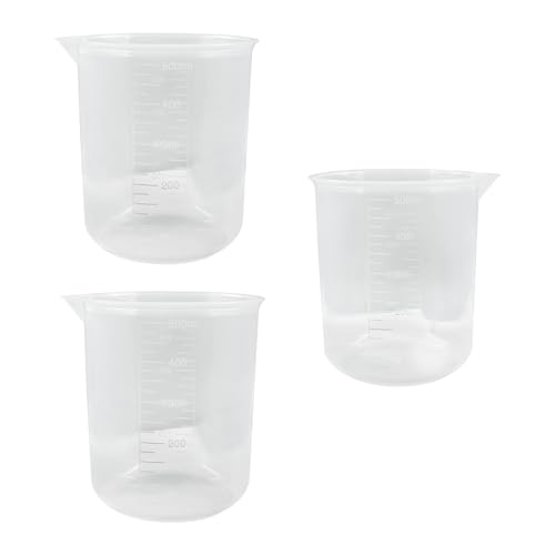 Vasos plásticos medidores 500 ml, pack de 3 miniatura 2