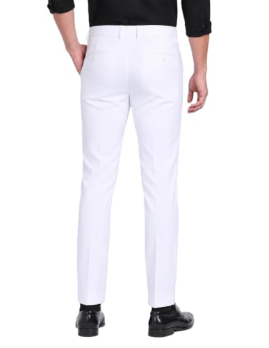 Image of Men's Slim Fit Formal Trousers | Office & Business Wear Pants For Men
