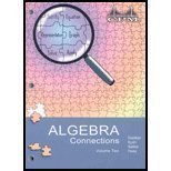 Algebra Connections; (College Preparatory Mathematics, 2)