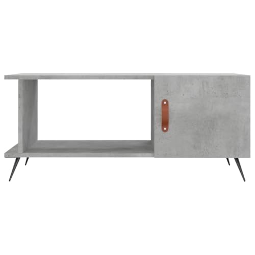 Table basse avec rangement et tiroir Mangloder en bois d'ingénierie - 6