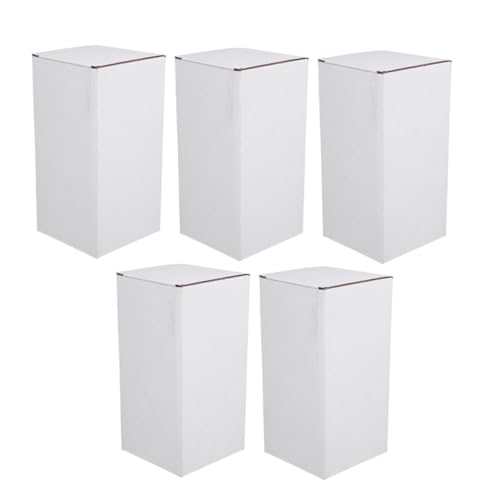 NUOBESTY 5 Cajas De Cartón Para Embalaje Cajas Para Paquetes De Envío Cajas Para Paquetes De Correo Cajas De Envío Decorativas Cajas Para Suministros De Embalaje Cajas Organizadoras