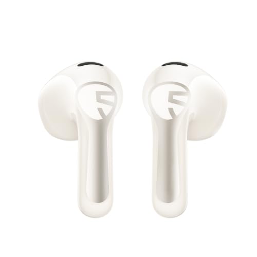 Image of SoundPEATS Air6 HS Wireless Earbuds, Bluetooth 6.0, LDAC Hi-Res Audio for HiFi Sound, 13mm Dynamic Driver, Total 45H, Quick Charging, IPX5 Resistant, Comfortable Fit, Support App, Beige