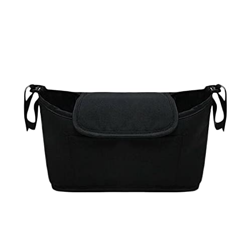 shamjina Bolsa organizadora para carrinho de bebê de grande capacidade, bolsa de armazenamento, bols