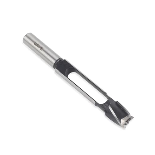 Cork Hole Saw Bit Log Tenon Bits 8/10/12/15mm for Log Tenons Cork Tapered Woodworking Tools DIY 1Pcs(Inner bore 8mm)