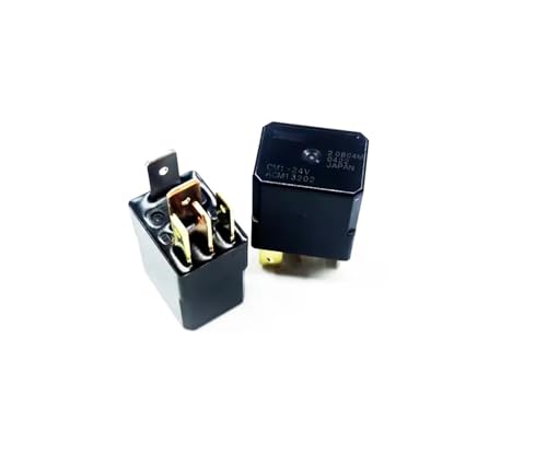 Relé CM1-24V de 5 pines y 24V para automoción pack de 10 unidades