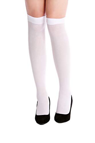 Dress Me Up - WZ-019R Media calcetínes Corto Mujer Carnaval Halloween Blanco Enfermera Gothic Lolita Cover