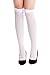 Produktbild Dress Me Up - W-019W-white Strümpfe Stockings kurz Kniestrümpfe weiß Krankenschwester Gothic Lolita