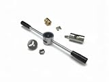 Lubricalia Kit de conificado y roscado 1/4", 3/8" kompatibel mit BFT für Wasserstrahlschneiden