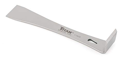 Titan Tools 11505 5-1/2-Inch Stainless Steel Pry Bar Scraper