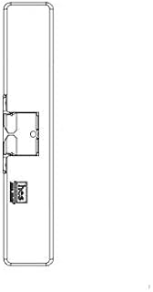 HES 10260409 9600 Series Electric Strike, Bright Brass, 12 or 24V DC, Latchbolt Monitor