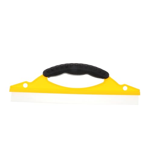 IMIKEYA Escobilla de Silicona para Coche Rasqueta Tpr para Limpiar Ventanas y Espejos Diseño Ergonómico Arco para Eliminar Agua sin Rayas Limpiacristales Multifunción para Parabrisas y