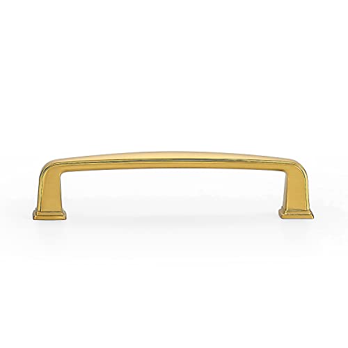 Image of Ravinte Gold Cabinet Handles Solid Drawer Pulls, 3-3 /4 Inch, 60 Pack | Zinc Alloy, Smooth Bar Grip, Kitchen Cabinet Update, For Cupboards, Drawers, Dressers, Cabinet Doors, Furniture Hardware
