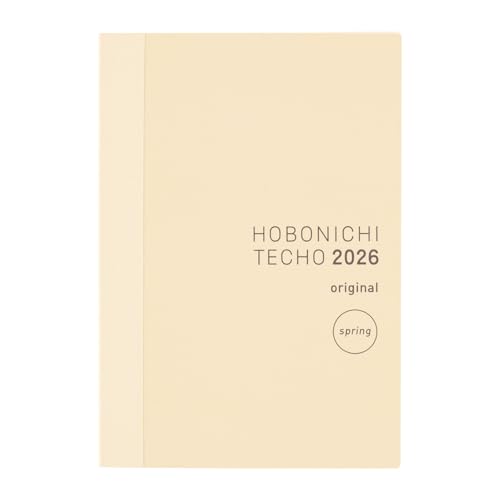 Hobonichi Techo 2026 Original Book A6 Japanese Daily April Start Monday Start Planner