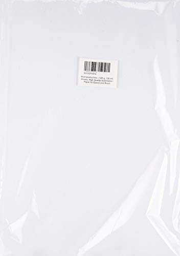 Impresoras Sublimacion Papel sublimación de 125gr, A3 100 hojas