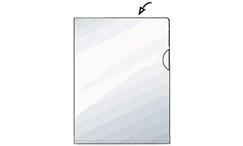 Fundas A4 para documentos Hetzel de PVC granulado pack de 50