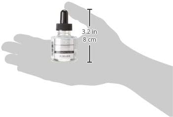 Dr. Ph. Martin's Calligraphy Color (1R) Ink Bottle, Iridescent Silver, Original Version