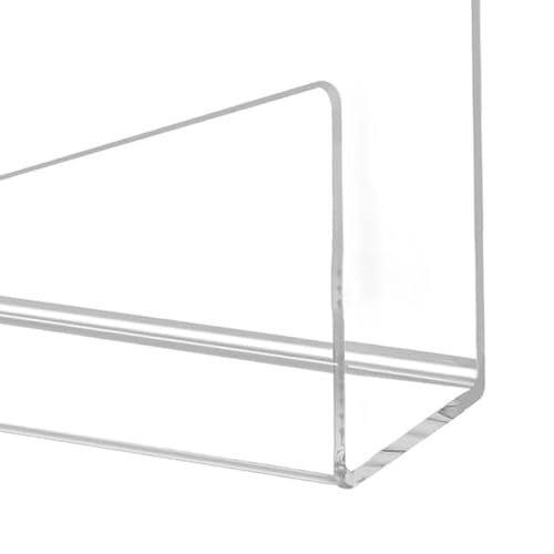 Mail Holder Desktop Letter Holder Book Transparent Sorting Rack File Holder Letter Rack for Countertop Office Classroom - Cosy Home Interiors Mail Holder Desktop Letter Holder Book Transparent Sorting Rack File Holder Letter Rack for Countertop Office Classroom - Image 2