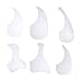 ibasenice 36 Shield stickers clear acoustic guitar pickguard accessories for wooden guitar white guard plate pickguard shield Fingerstyle pickup ar accessories Guitar personality ballad